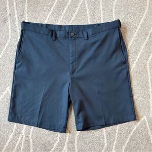 Haggar Navy Blue Cool 19 Pro Men’s Shorts 42